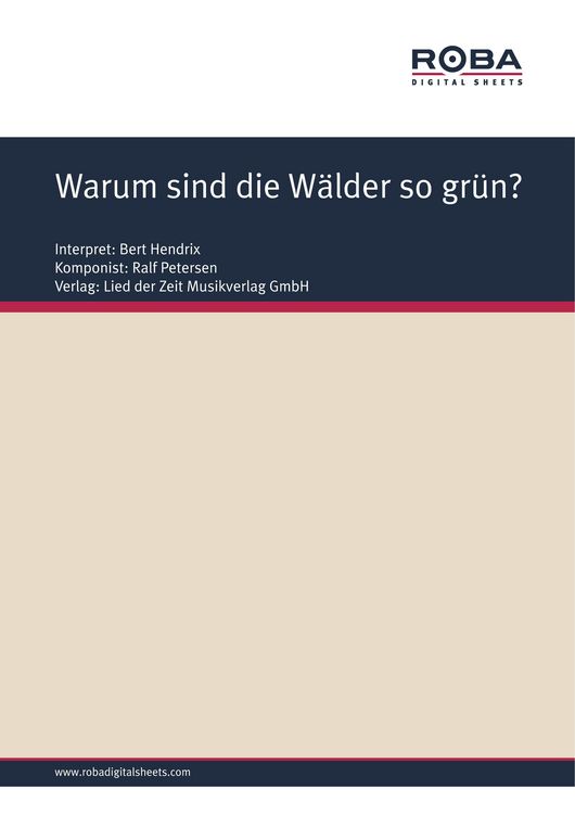 Produktbild: Warum sind die W&auml;lder so gr&uuml;n?
