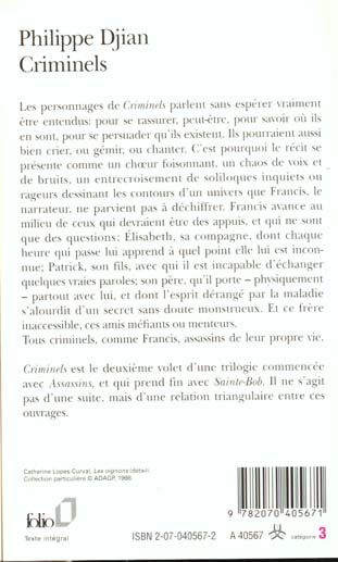 Produktbild: Criminels