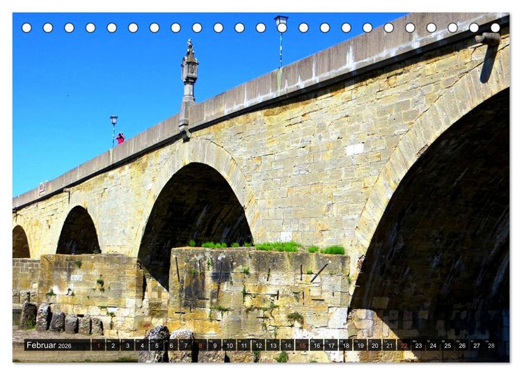 Produktbild: REGENSBURG - Impressionen (Tischkalender 2026 DIN A5 quer), CALVENDO Monatskalender