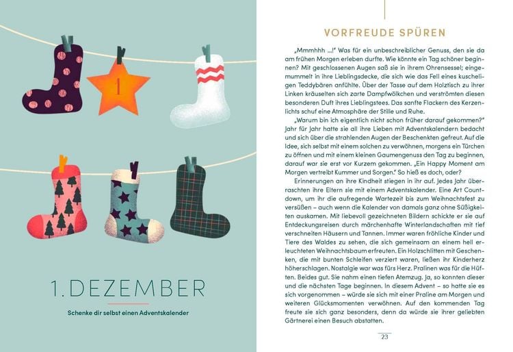 Produktbild: Dein Advent - 24 Gl&uuml;cksmomente nur f&uuml;r dich