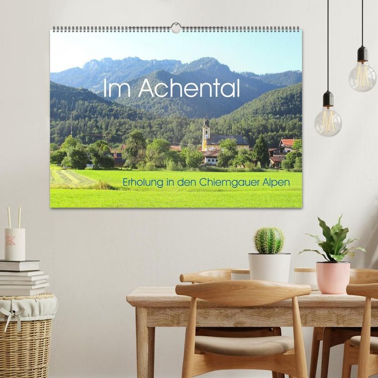 Produktbild: Im Achental - Erholung in den Chiemgauer Alpen (Wandkalender 2027 DIN A2 quer), CALVENDO Monatskalender