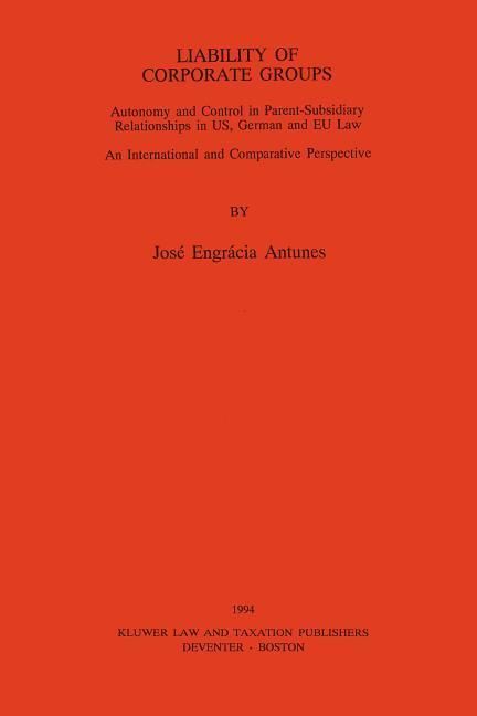 Produktbild: Liability of Corporate Groups