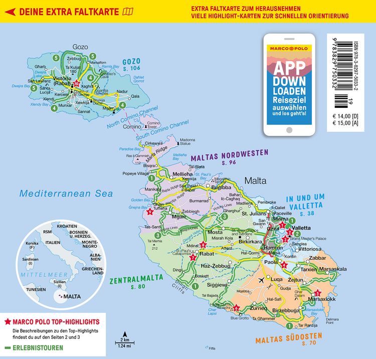 Produktbild: MARCO POLO Reiseführer Malta