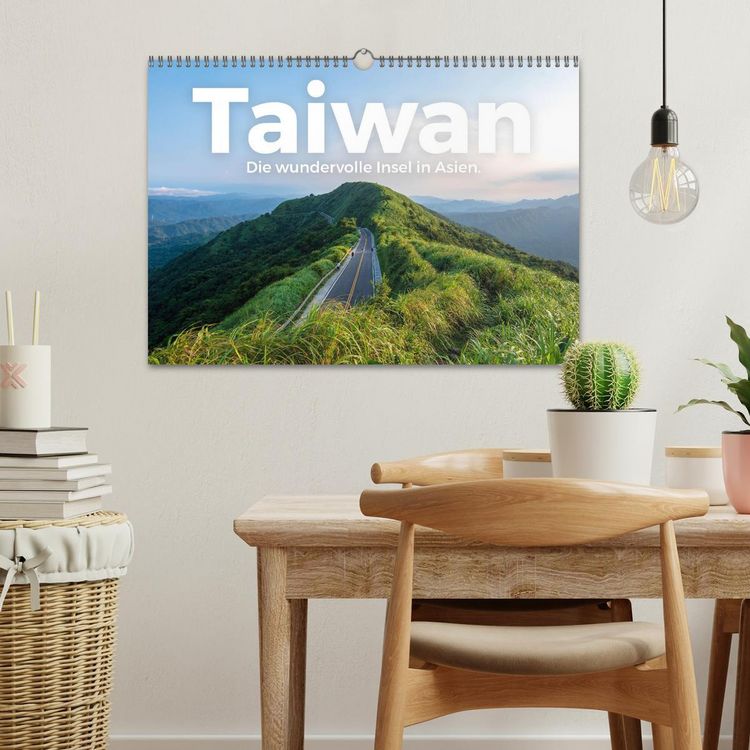 Produktbild: Taiwan - Die wundervolle Insel in Asien. (Wandkalender 2026 DIN A3 quer), CALVENDO Monatskalender