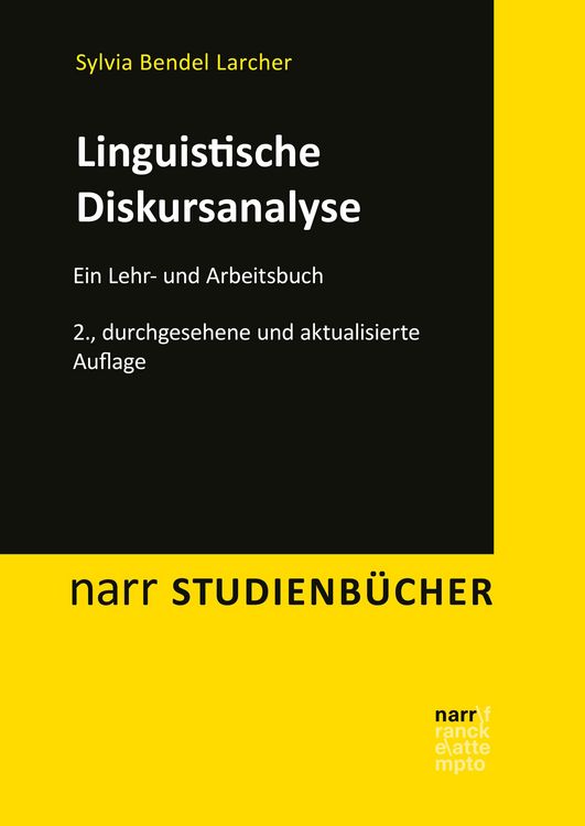 Produktbild: Linguistische Diskursanalyse