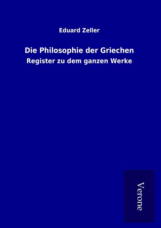 Produktbild: Die Philosophie der Griechen