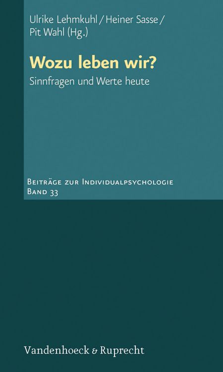 Produktbild: Wozu leben wir?