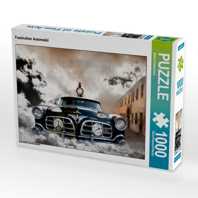 Produktbild: CALVENDO Puzzle Faszination Automobil | 1000 Teile Lege-Gr&ouml;&szlig;e 64x48cm Foto-Puzzle f&uuml;r gl&uuml;ckliche Stunden