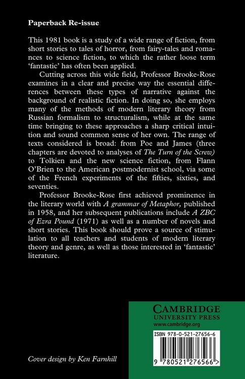 Produktbild: A Rhetoric of the Unreal