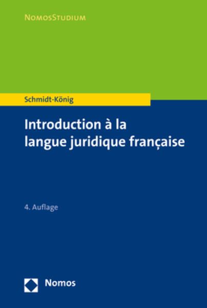 Produktbild: Introduction &agrave; la langue juridique fran&ccedil;aise