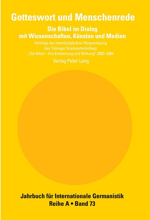 Produktbild: Gotteswort und Menschenrede