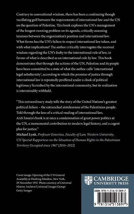 Produktbild: The United Nations and the Question of Palestine
