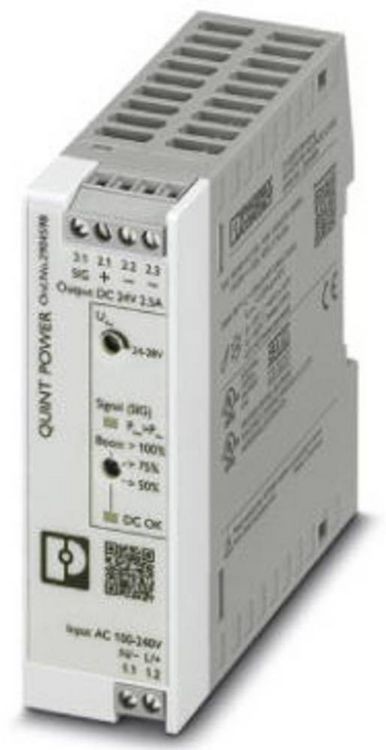 Produktbild: Phoenix Contact 2904598 Hutschienen-Netzteil (DIN-Rail) 2.5 A 60 W Inhalt 1 St.