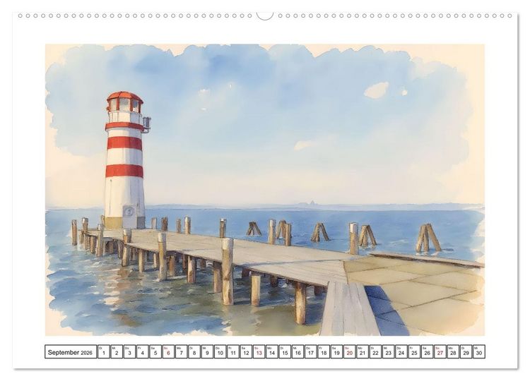 Produktbild: &Ouml;sterreich - Land mit Charme (Wandkalender 2026 DIN A2 quer), CALVENDO Monatskalender