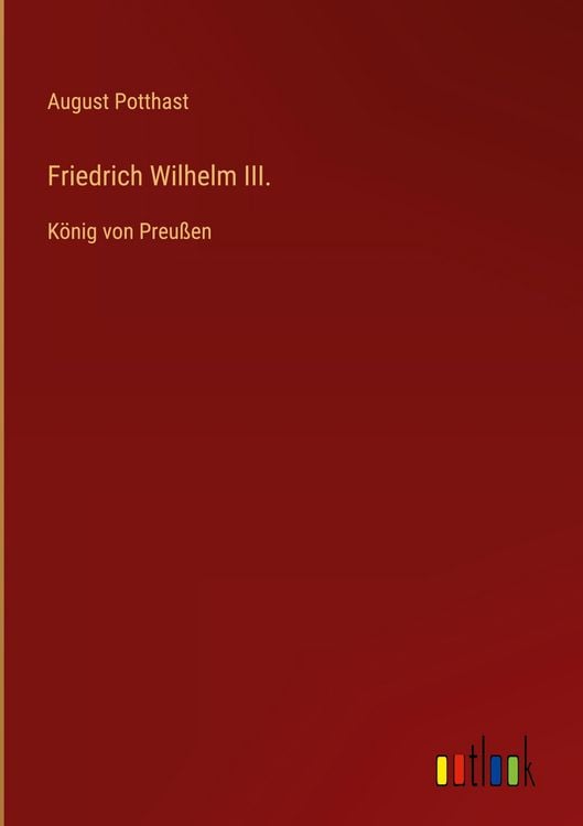 Produktbild: Friedrich Wilhelm III.