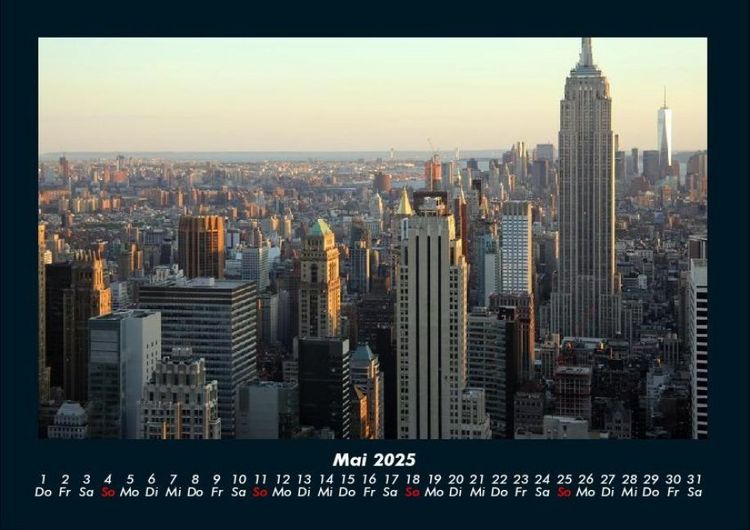 Produktbild: New York 2025 Fotokalender DIN A4
