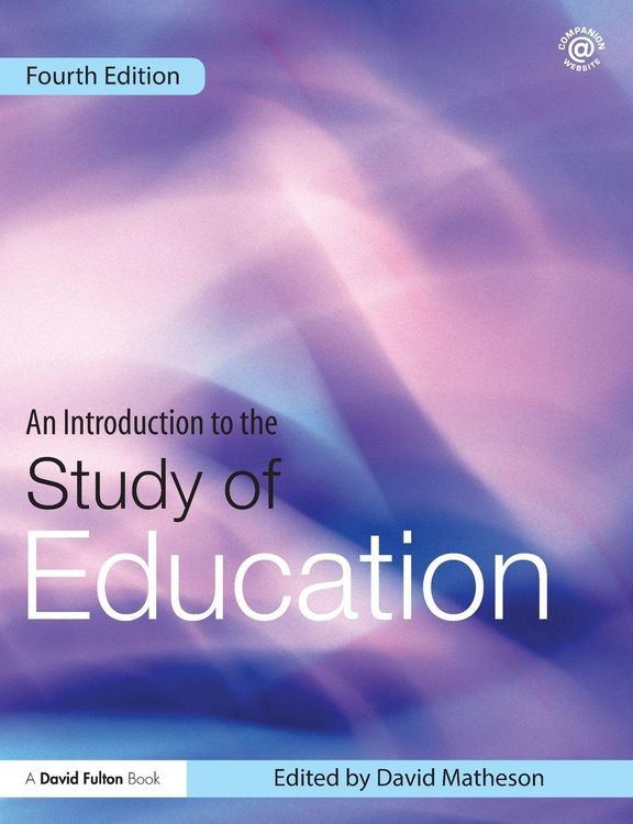 Produktbild: An Introduction to the Study of Education