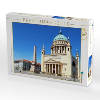 Produktbild: CALVENDO Puzzle Potsdam, Nikolaikirche und Obelisk am Alten Markt | 1000 Teile Lege-Gr&ouml;&szlig;e 64x48cm Foto-Puzzle f&uuml;r gl&uuml;ckliche Stunden