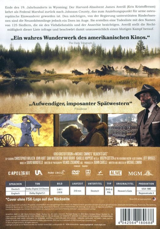 Produktbild: Heaven's Gate - Director's Cut