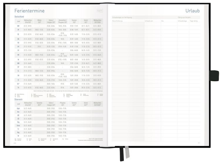 Produktbild: Organizer Day by Day A5 2027