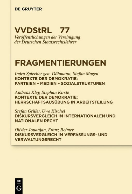 Produktbild: Fragmentierungen