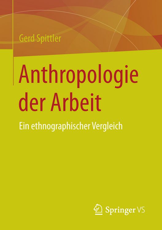 Produktbild: Anthropologie der Arbeit