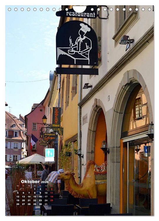 Produktbild: Colmar - Zauberhafte Stadt im Elsass (Wandkalender 2026 DIN A4 hoch), CALVENDO Monatskalender