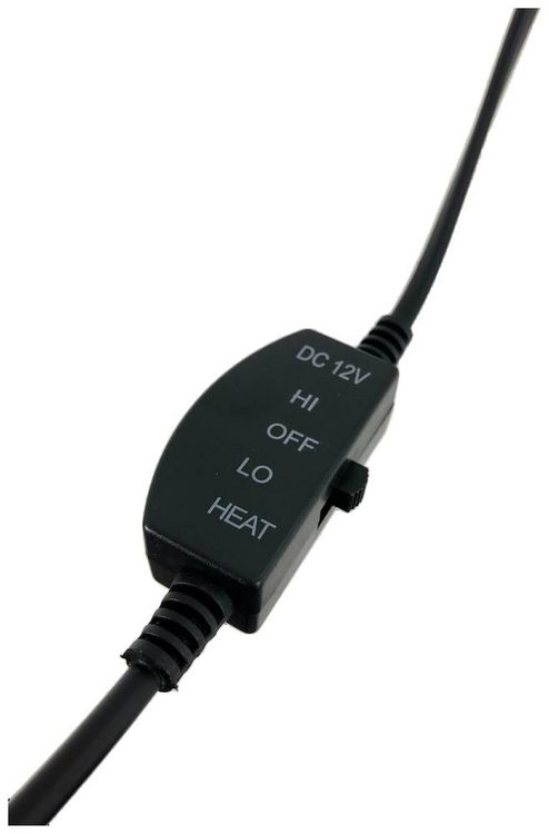 Produktbild: HP Autozubeh&ouml;r Beheizbare Sitzauflage Autositz Heizauflage 12V 12 V 2 Heizstufen 19183 Anthrazit-Grau