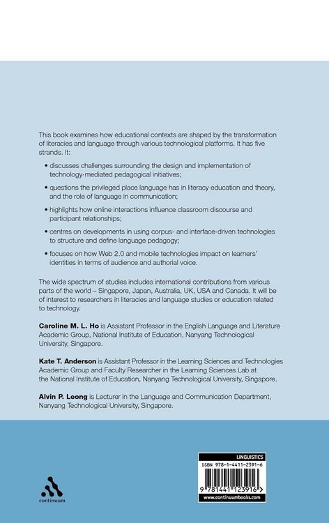 Produktbild: Transforming Literacies and Language