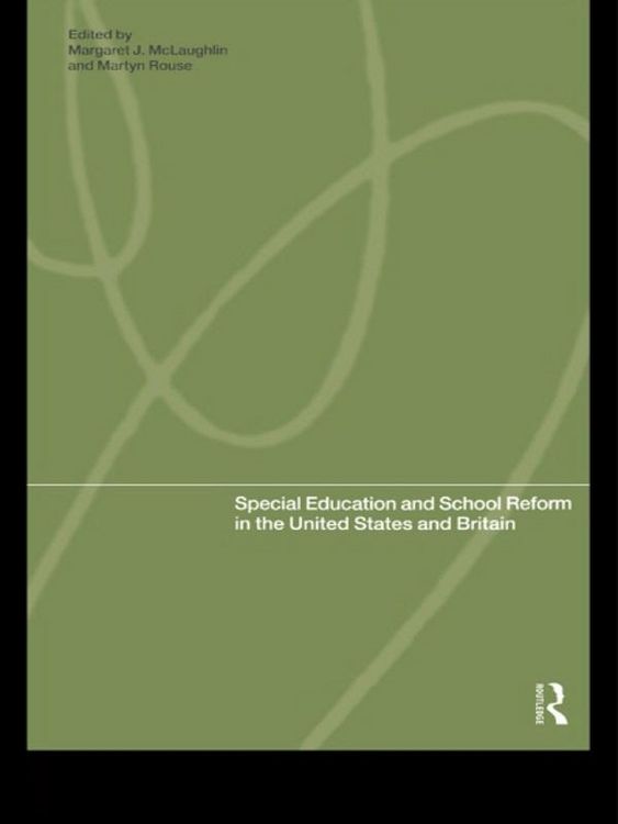 Produktbild: Special Education and School Reform in the United States and Britain