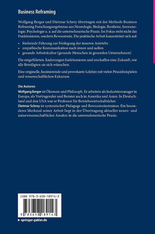 Produktbild: Business Reframing