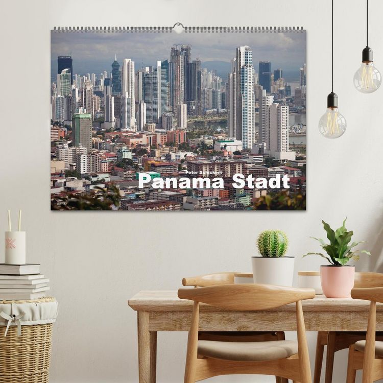 Produktbild: Panama Stadt (Wandkalender 2026 DIN A2 quer), CALVENDO Monatskalender