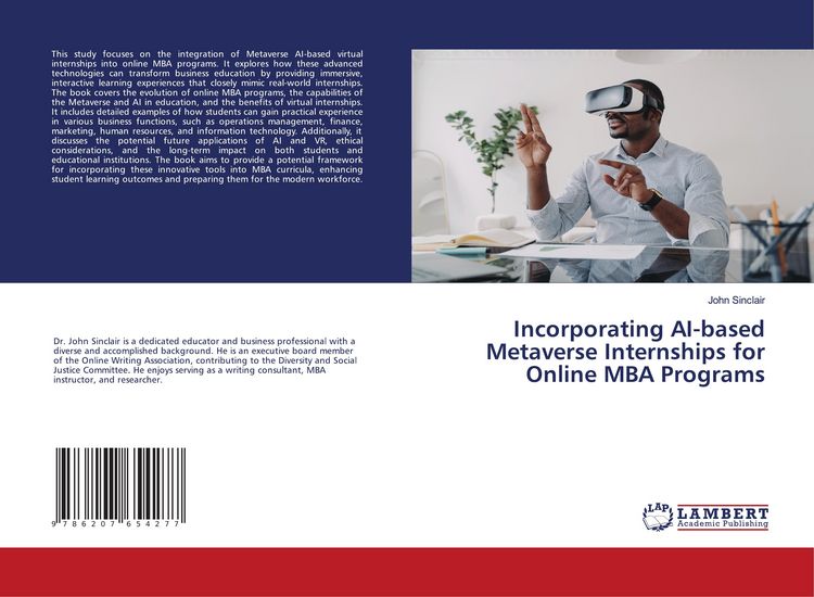Produktbild: Incorporating AI-based Metaverse Internships for Online MBA Programs