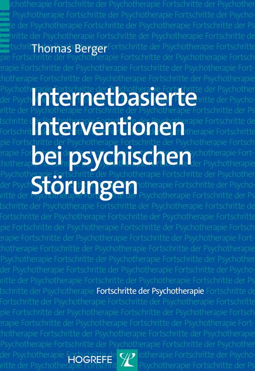 Produktbild: Internetbasierte Interventionen bei psychischen Störungen