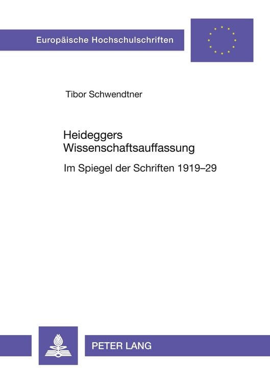 Produktbild: Heideggers Wissenschaftsauffassung