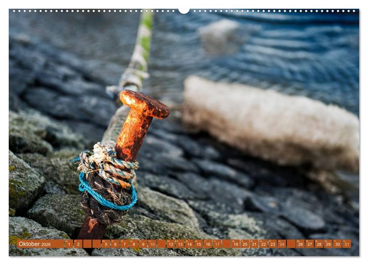 Produktbild: Die Hallig Langene&szlig; (Wandkalender 2026 DIN A2 quer), CALVENDO Monatskalender