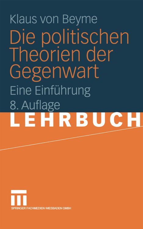 Produktbild: Die politischen Theorien der Gegenwart