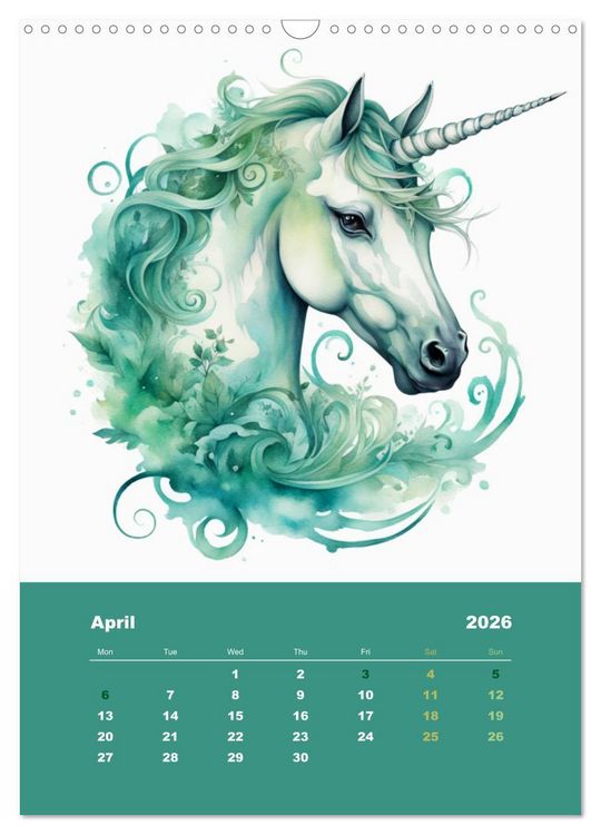 Produktbild: An enchanted world (Wall Calendar 2026 DIN A3 portrait), CALVENDO 12 Month Wall Calendar
