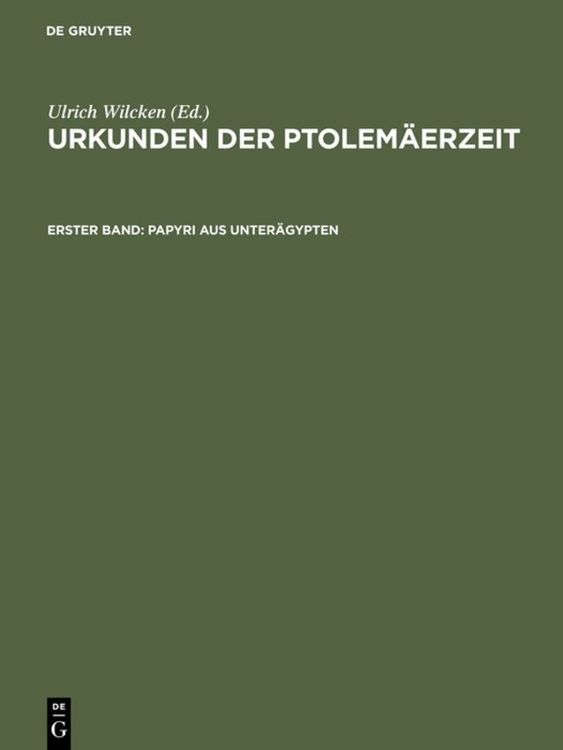 Produktbild: Papyri aus Unter&auml;gypten