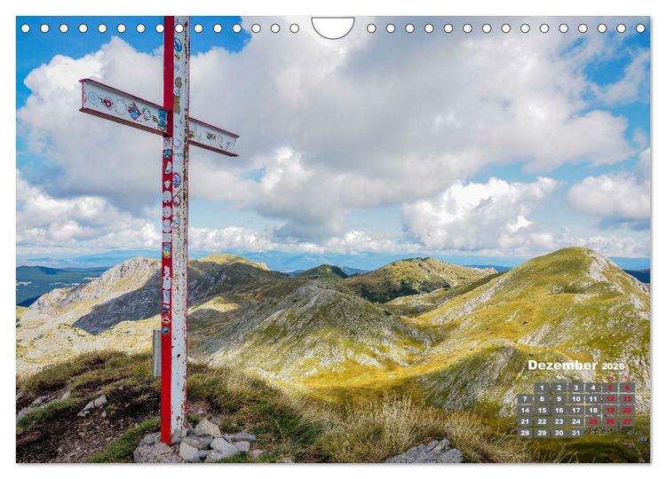 Produktbild: Sutjeska-Nationalpark (Wandkalender 2026 DIN A4 quer), CALVENDO Monatskalender