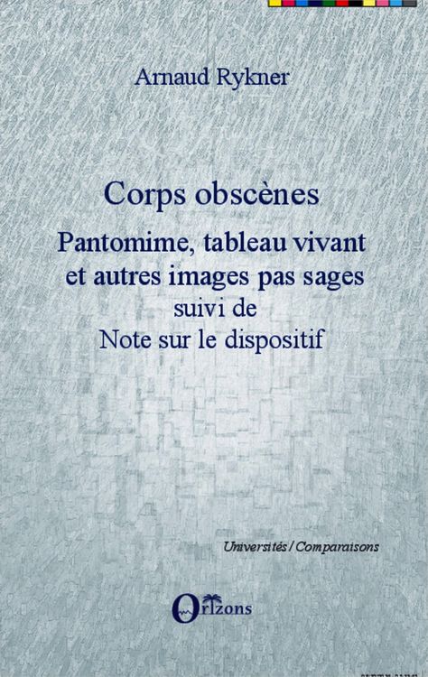Produktbild: Corps obsc&egrave;nes