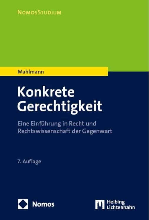 Bild vom Artikel Konkrete Gerechtigkeit vom Autor Matthias Mahlmann