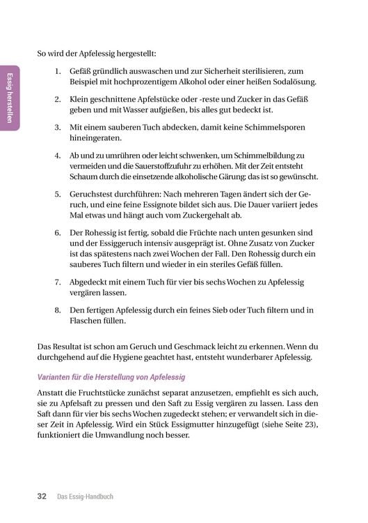 Produktbild: Das Essig-Handbuch