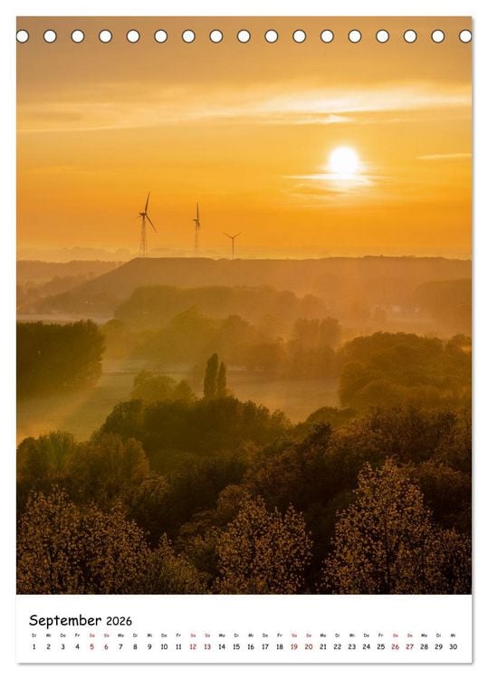 Produktbild: Streifz&uuml;ge durch Nordrhein-Westfalen (Tischkalender 2026 DIN A5 hoch), CALVENDO Monatskalender