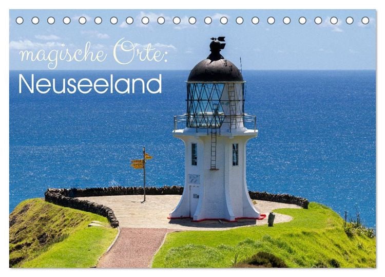 Produktbild: Magische Orte: Neuseeland (Tischkalender 2026 DIN A5 quer), CALVENDO Monatskalender