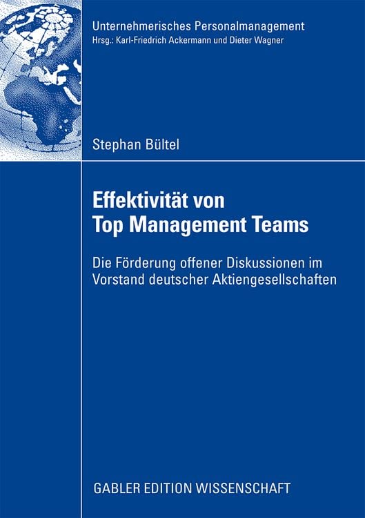 Produktbild: Effektivit&auml;t von Top Management Teams