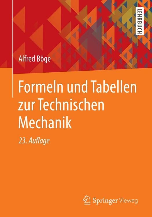 Produktbild: Formeln und Tabellen zur Technischen Mechanik