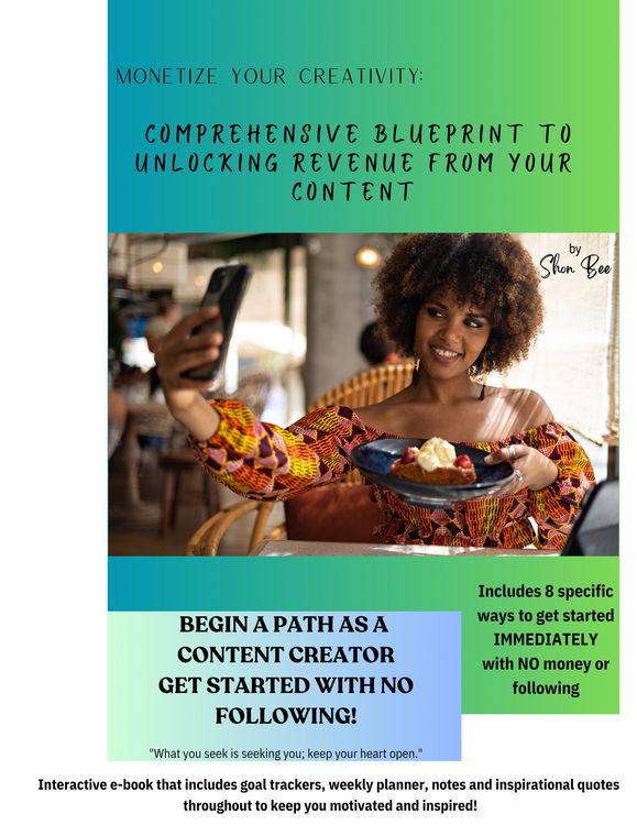 Produktbild: Monetizing your Creativity: Comprehensive BLUEPRINT to unlocking revenue from your content