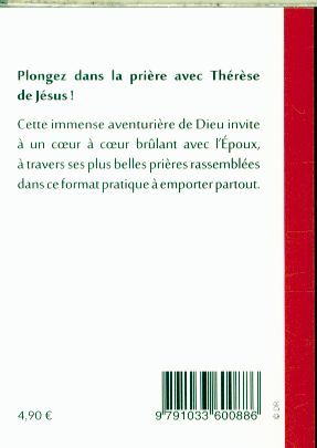 Produktbild: Pri&egrave;res en poche: Sainte Th&eacute;r&egrave;se d'Avila