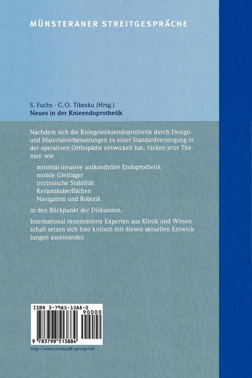 Produktbild: Neues in der Knieendoprothetik